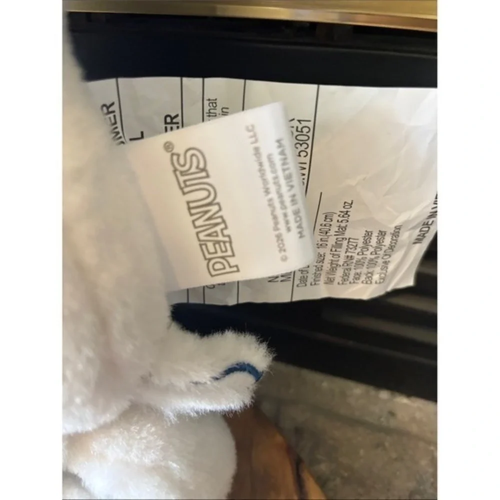 Peanuts Snoopy Western Pillow & Plush Cowboy Patriotic Americana GIFT NEW